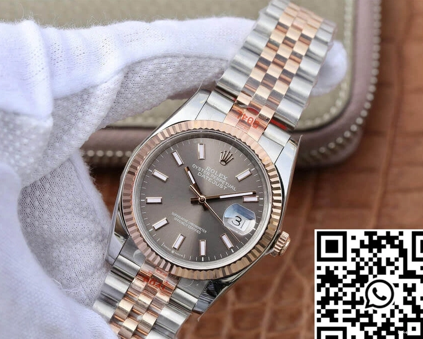 GM Datejust Gold 36MM Factory Rose M126231-0013 Rolex 1009